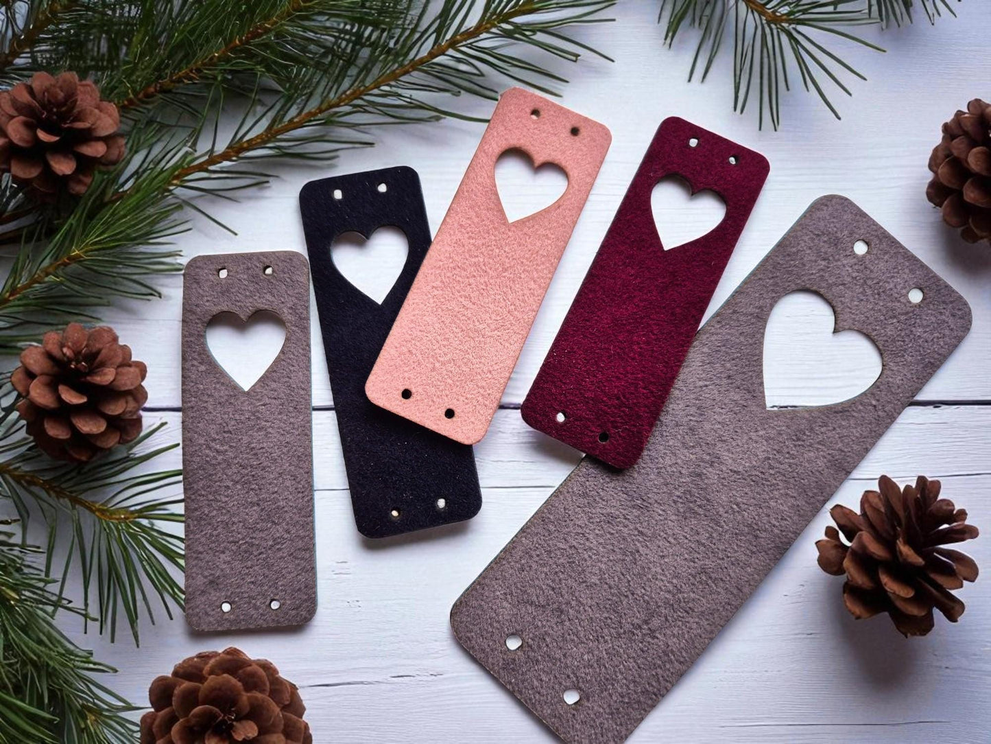 Royal Velvet Etiketten – Hochwertiges Kunstleder für Handmade-Projekte