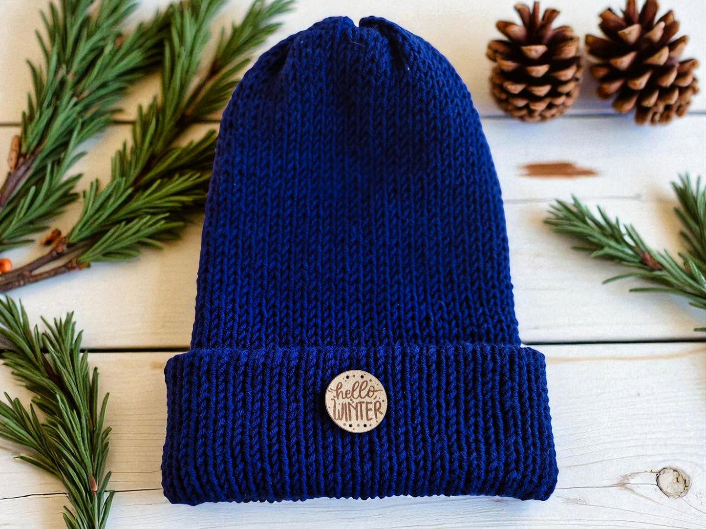 Hello WINTER & Snowflake – Magische PVC- und Kunstwildleder-Labels für Handarbeiten