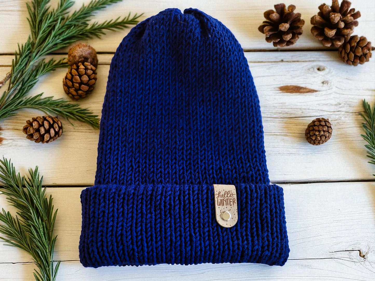 Hello WINTER & Snowflake – Magische PVC- und Kunstwildleder-Labels für Handarbeiten