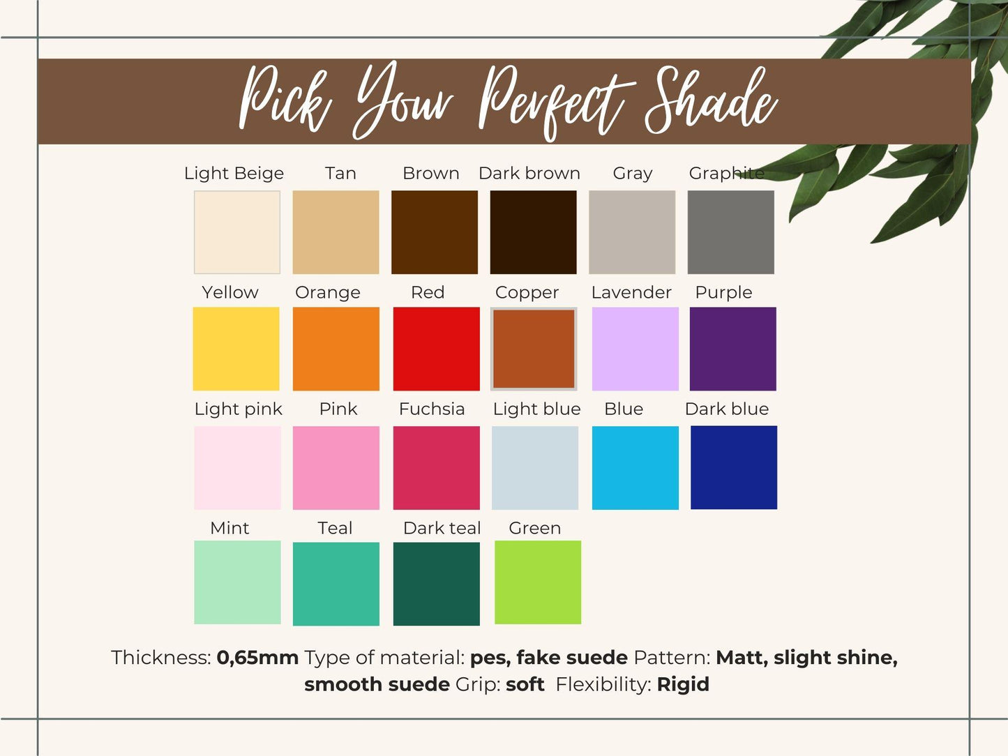 RAINBOW PU-Lederetiketten – 10x Bunte Etiketten für Handgemachtes & DIY-Projekte