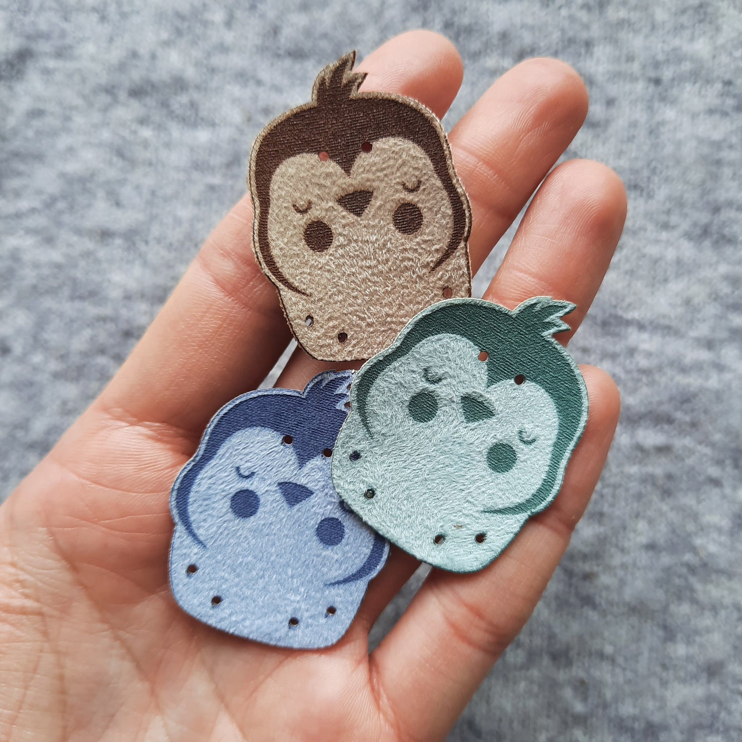 Niedliche Pinguin-Tags – Handgemachte Anhänger für Stricken, Häkeln & Nähen