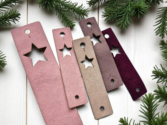 Royal Velvet Labels – Weiches Velvet & Nieten für Strick-, Häkel- & Nähprojekte