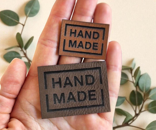 DECO PU Kunstleder Labels –  2 Größen