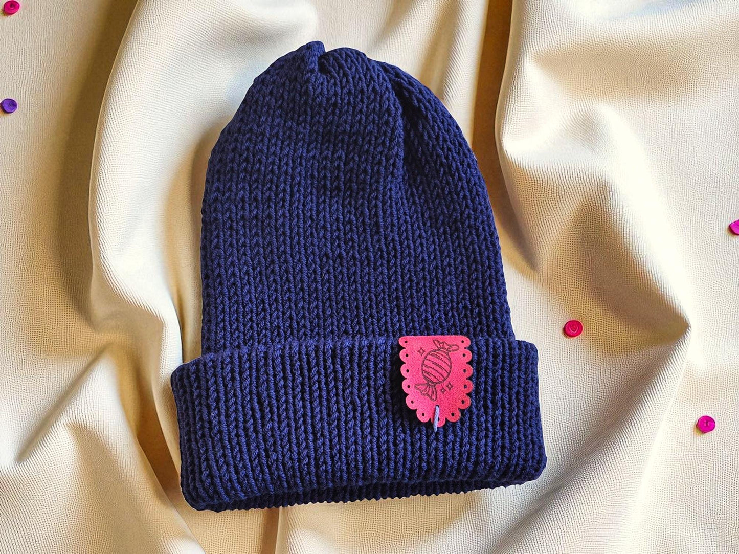 Candy Collection – Kunst-Wildleder-Etiketten